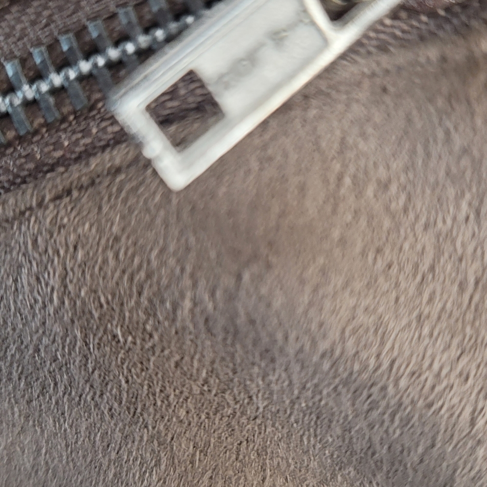 Market And Spruce Faux Suede Motorcycle Jacket Camel Size Small - Picture 9 of 11